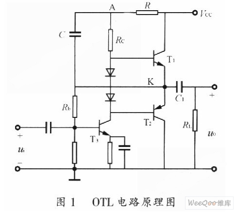無輸出變壓器OTL電路的應用
