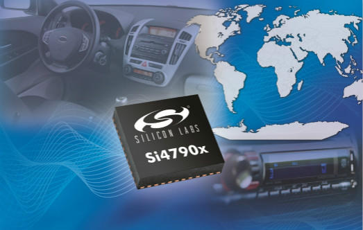 Silicon Labs推出性能汽車調諧器IC