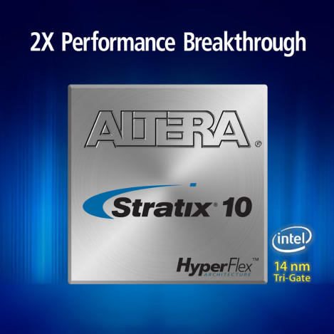 Altera發布面向14 nm Stratix 10 FPGA和SoC設計