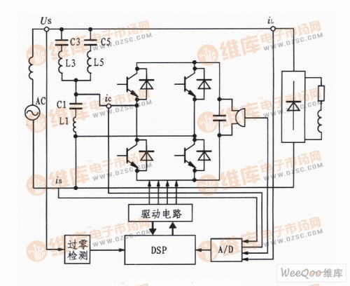 用于有源電力濾波器的IGBT驅動電路圖