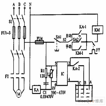 水箱自動上水電路圖