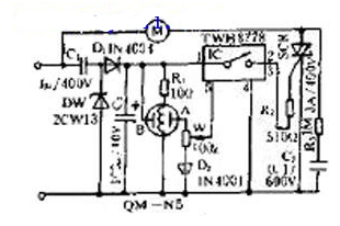 換氣扇的控制器電路圖