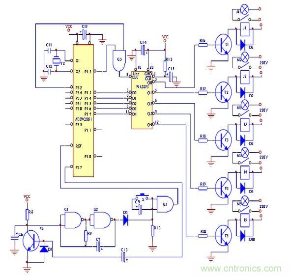 一款常用家用電器控制模塊電路設計